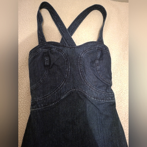 FCUK denim dress - French Connection United Kingdom New With Tags - Picture 3 of 13